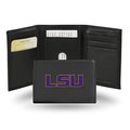 Rico Industries Rico Industries 6734555140 LSU Tigers Embroidered Leather Trifold Wallet 6734555140